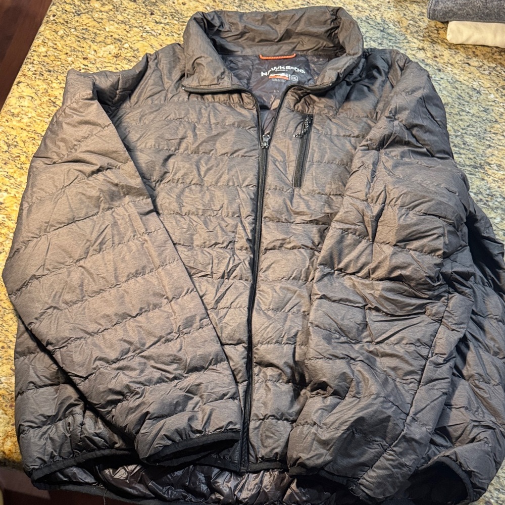 Hawkes and Co. Dark Gray Puffer Jacket